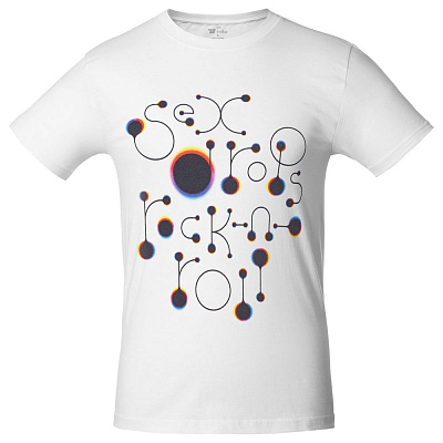 Футболка No Drugs, белая (Белый)