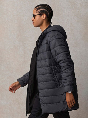 Куртка-парка унисекс Reverse, темный хаки