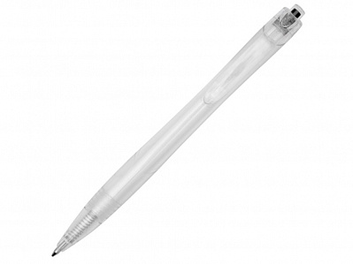Ручка шариковая Honua из переработанного ПЭТ (Прозрачный/черный)