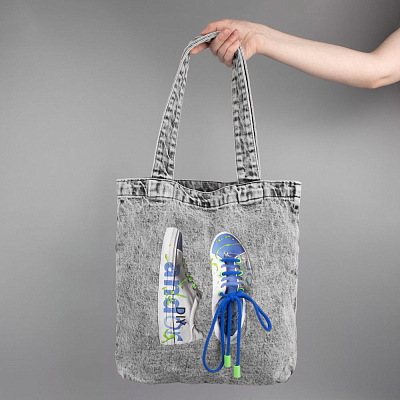 Круглый шнур Lasso L, синий, 110 см