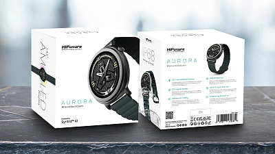 Смарт-часы HiFuture AURORA, коричневый