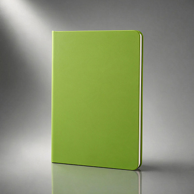 Блокнот в твердой обложке А5 Wispy (Зеленое яблоко)