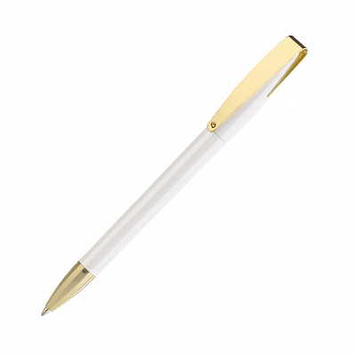 Ручка шариковая COBRA MMG  (Белый/золотистый)