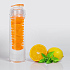 Бутылка для воды "Fruits" 700 мл с емкостью для фруктов, оранжевый - Фото 2