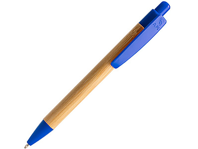 Ручка шариковая GILDON (Королевский синий, натуральный)