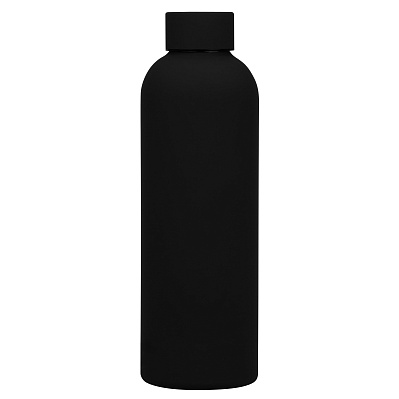 Термобутылка вакуумная герметичная Prima, черная (Черный)