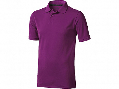Рубашка поло Calgary мужская (Темно-фиолетовый)