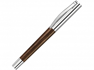 Ручка-роллер Titan Wood R (Коричневый/серебристый)
