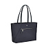 Сумка VICTORINOX Victoria Signature Tote, синяя, нейлон/кожа, 51x15x30 см, 19 л - Фото 2