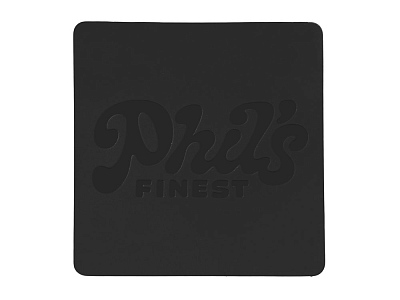 Патч Квадрат, soft-touch