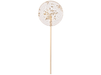 Леденец Круг с посыпкой