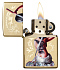 Зажигалка ZIPPO Mazzi® с покрытием High Polish Brass, латунь/сталь, золотистая, 38x13x57 мм - Фото 2