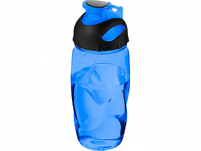 Бутылка спортивная Gobi (Синий прозрачный/черный)