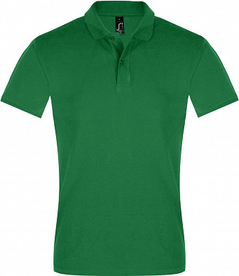 Рубашка поло мужская Perfect Men 180 ярко-зеленая (Зеленый)