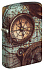 Зажигалка ZIPPO Compass Design с покрытием 540 Matte, латунь/сталь, разноцветная, 38x13x57 мм - Фото 1