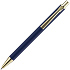 Ручка шариковая Lobby Soft Touch Gold, синяя - Фото 4