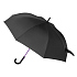 Зонт-трость Quantum, черный/фиолетовый - Фото 2