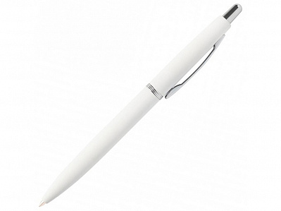 Ручка металлическая шариковая San Remo, софт тач (Белый)