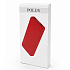 Внешний аккумулятор Polus, 10000 Mah, софт-тач покрытие, красный - Фото 6