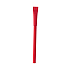 Ручка картонная Greta с колпачком, красная - Фото 2