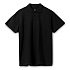 Рубашка поло мужская Spring 210, черная - Фото 1