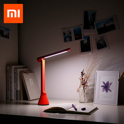 Настольный светильник Yeelight Rechargeable Folding Desk Lamp Z1, красный