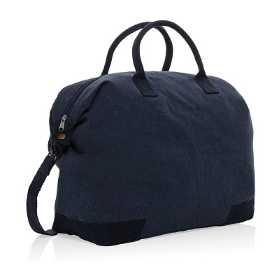 Дорожная сумка Kezar из переработанного канваса AWARE™, 500 г/м² (Темно-синий;)