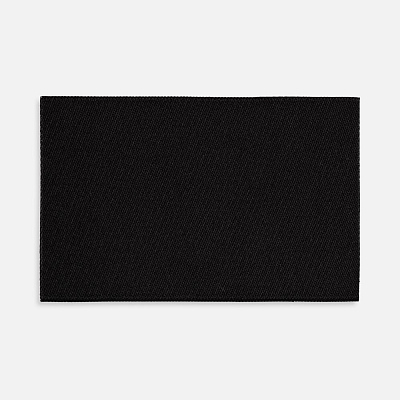 Лейбл тканевый Epsilon, XL, черный (Чёрный)