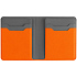 Картхолдер с отделением для купюр Dual, оранжевый - Фото 1