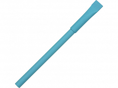 Ручка из переработанной бумаги с колпачком Recycled (Голубой)