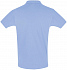 Рубашка поло мужская Perfect Men 180 голубая - Фото 2