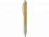 Ручка из бамбука и переработанной пшеницы шариковая Nara - Фото 3