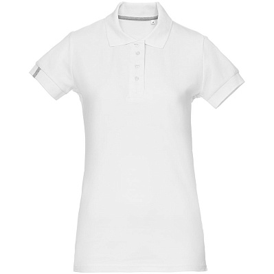 Рубашка поло женская Virma Premium Lady, белая (Белый)