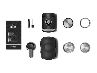 Ручная портативная кофемашина Picopresso для молотого кофе