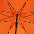 Зонт-трость Undercolor с цветными спицами, оранжевый - Фото 3