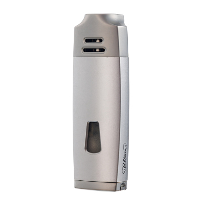 Зажигалка S.Quire газовая, турбо, тройное пламя, сталь