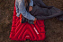 Надувной коврик Insulated Static V Luxe, красный - Фото 6