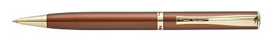 Ручка шариковая Pierre Cardin ECO, цвет - коричневый металлик. Упаковка Е или Е-1 (Коричневый)