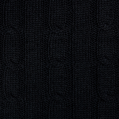 Плед Fado вязаный, темно-синий (без подарочной коробки)