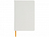 Блокнот А5 Spectrum с белой обложкой и цветной резинкой - Фото 3