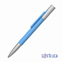 Ручка шариковая "Clas", покрытие soft touch, голубой - Фото 1