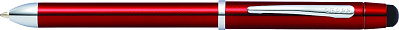 Многофункциональная ручка Cross Tech3+. Цвет - красный. (Красный)