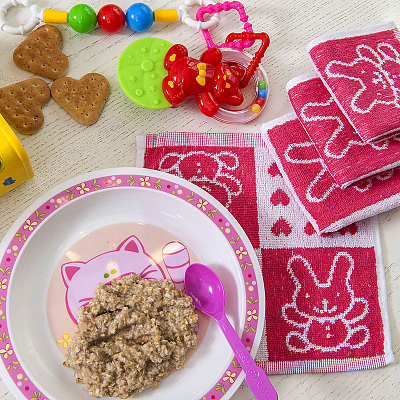 Салфетка махровая "LAKE" мини.04