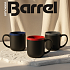 Кружка Barrel, софт-тач, чёрно-серая - Фото 6