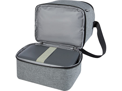 Сумка-холодильник Tundra из переработанного PET-пластика на 9 банок