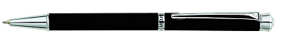 Ручка шариковая Pierre Cardin CRYSTAL,  цвет - черный. Упаковка Р-1. (Черный)