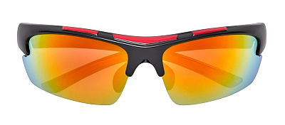 Солнцезащитные очки ZIPPO спортивные, унисекс, чёрные, оправа из поликарбоната