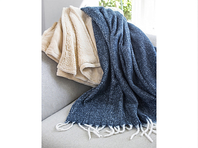 Плед Долли из переработанных материалов