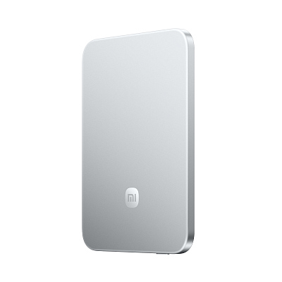 Беспроводной магнитный ПЗУ Xiaomi UltraThin Magnetic Power Bank 5000 15W, серебро