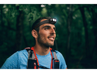 Налобный фонарик Ray с аккумулятором